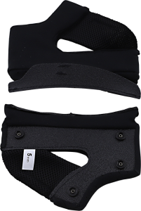 Cheekpads Ece G-g/s 5mm Black