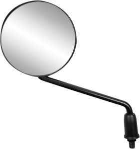 Round Mirror Black
