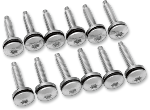 Fuel Pump Top Plate Hardware Kit Silver