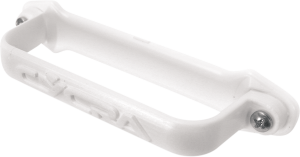 Front Number Plate Brake Hose Guide White