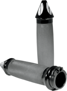 Custom Spike End Grips Black