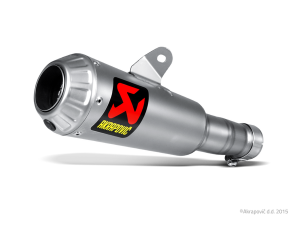 Slip-on Line Muffler Titanium Look 