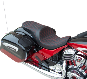 Forward Positioned Low Profile Touring Seat Black, 1, nordicamoto.ro