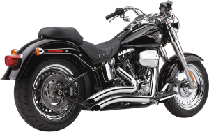 Speedster Swept Short Exhaust System Chrome