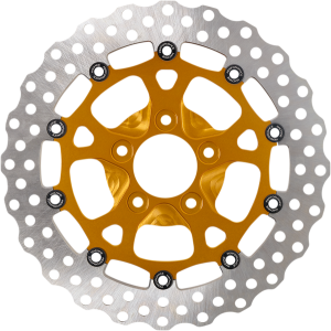 Two-piece Brake Rotor Gold