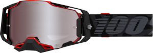 Ochelari Snowmobile 100% Armega Black/Red