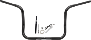 1-1/4(r) Ez Install Round Top Handlebar Kit Black