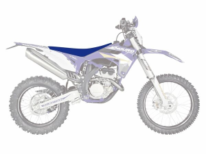 Pyramid Seat Cover Blue