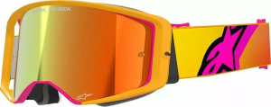 Alpinestars Supertech Corp Abs Vision Goggle Yellow, Pink 