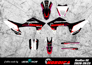 Kit stickere NordicaMoto GasGas EC 20-23