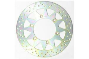 Round Hpsr Solid Brake Rotor Silver, Stainless Steel, 1, nordicamoto.ro