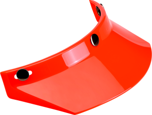 3-snap Moto Helmet Visor Orange ONE SIZE, 5, nordicamoto.ro