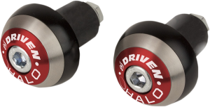 Halo Handlebar End Red, 1, nordicamoto.ro