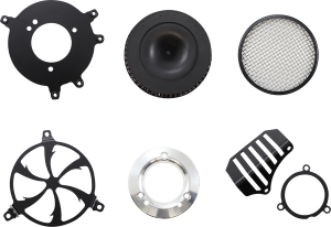 Air Cleaner Kit Black, 4, nordicamoto.ro