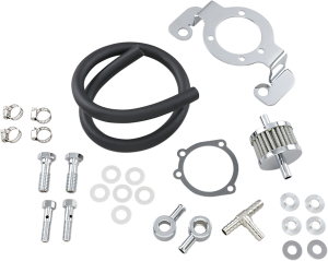 Crankcase Breather/support Bracket Kit Black