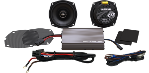 Xl Amplified Speakers Complete Kit Black, Gray