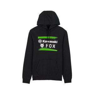 Hanorac Fox x Kawasaki cu guler închis