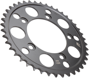 Lightweight Steel Sprocket Black, Zinc