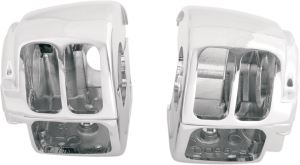 Handlebar Switch Housing Kit Silver
