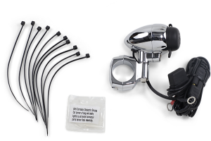 Electrical Power Point With Handlebar Mount Black, Chrome, 2, nordicamoto.ro