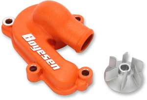 Supercooler Water Pump Cover And Impeller Kit Orange
