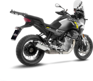 Tobă de eșapament LeoVince LV-14 Titanium Slip-On pentru Moto Guzzi Stelvio, 3, nordicamoto.ro