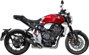 Tobă de eșapament LeoVince LV-10 Full Black Slip-On pentru Honda CB1000R, 3, nordicamoto.ro