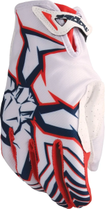 Agroid Pro Gloves White, Blue 