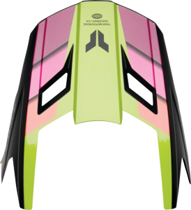 Cozoroc Casca Copii Thor Fleet Defy Roz/Verde/Negru