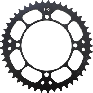 MOOSE RACING Pinion spate din oțel, negru, zincat 