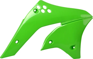 Radiator Covers For Kawasaki Green