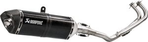 Racing Line Full Exhaust System Scooter Black