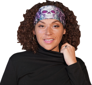 Headband Winged Destiny Gray, Pink, 1, nordicamoto.ro
