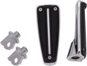 Rail Footpegs Silver, 1, nordicamoto.ro