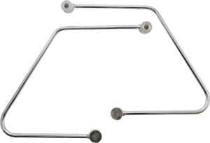 Saddlebag Protectors And Supports For Yamaha Silver, 2, nordicamoto.ro