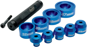 Bearing Driver Set Anodized, Blue