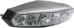 Mini Led Taillight With License Plate Light Black, 1, nordicamoto.ro