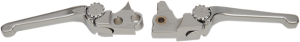 Anthem Adjustable Lever Set For Harley Models Silver, 1, nordicamoto.ro