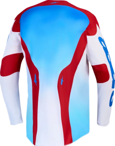 Tricou Racer Hunt, alb, 3, nordicamoto.ro