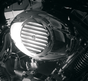 Billet Air Cleaner Insert Chrome, 3, nordicamoto.ro