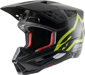 Supertech M5 Comps Mx Helmet Yellow, Black 