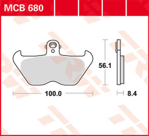 Organic Allround Brake Pad