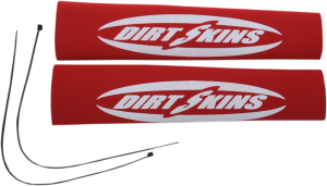 Dirt Skins Fork Covers Red
