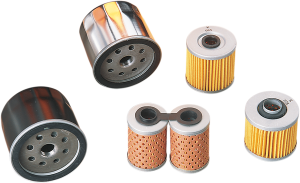 Spin-on Oil Filter Black, 2, nordicamoto.ro