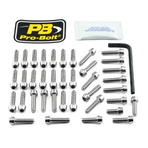 Fairing Bolt Kit For Triumph Silver