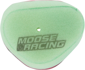 MOOSE RACING Filtru de aer de precizie, pre-lubrifiat, verde 