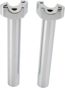 Forged Aluminum Handlebar Riser Silver, 1, nordicamoto.ro