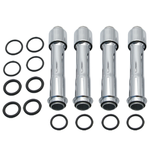Pushrod Cover Kit For 99-17 Twin Cam Chrome, 1, nordicamoto.ro