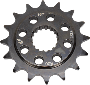 Lightweight Steel Sprocket Black, Zinc