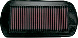 High-flow Air Filter Black, Red